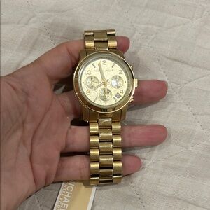 Michael Kors Men's Gold Chronograph Watch